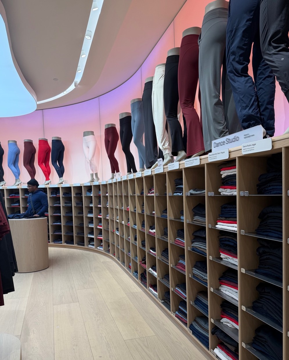 Lululemon store interior